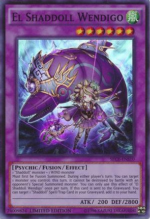 El Shaddoll Wendigo (SE) (Super Rare) [SECE-ENS10] Limited