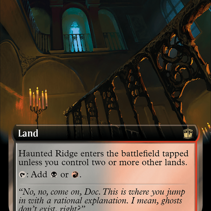 Haunted Ridge (Extended Art) [Doctor Who] Surge Foil