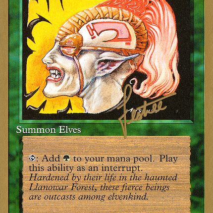 Llanowar Elves [Pro Tour Collector Set]