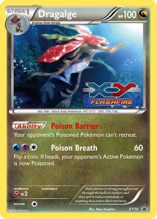 Dragalge - XY10 (Prerelease) - null/null [XY Promos] Holofoil