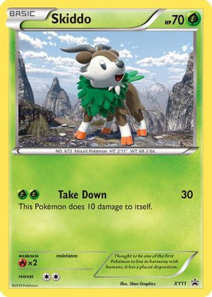 Skiddo - XY11 - null/null [XY Promos] Holofoil
