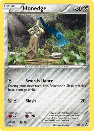 Honedge - XY12 - null/null [XY Promos] Holofoil