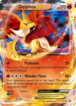 Delphox EX - XY19 - null/null [XY Promos] Holofoil