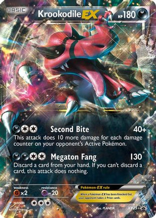 Krookodile EX - XY25 - XY25/null [XY Promos] Holofoil