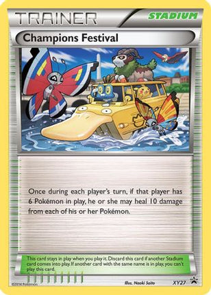 Champions Festival - XY27 (2014) - null/null [XY Promos] Holofoil