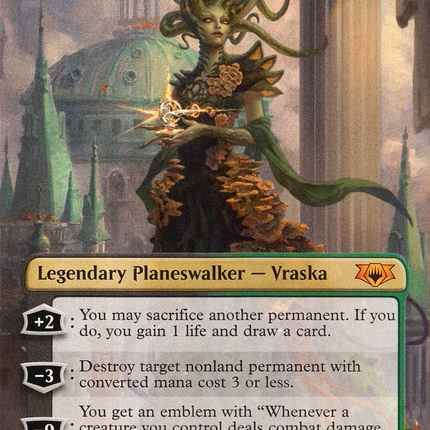 Vraska, Golgari Queen (Borderless) [Mythic Edition] Foil