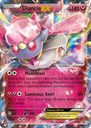 Diancie EX - XY43 - XY43/null [XY Promos] Holofoil