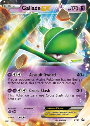 Gallade EX - XY45 - XY45/null [XY Promos] Holofoil