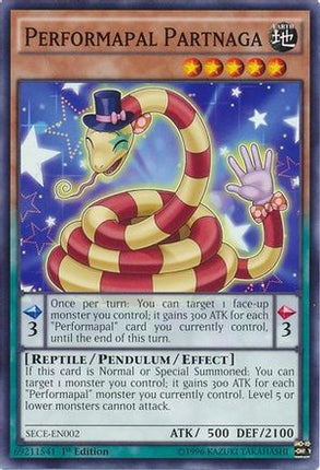 Performapal Partnaga (Common / Short Print) [SECE-EN002] 1st Edition