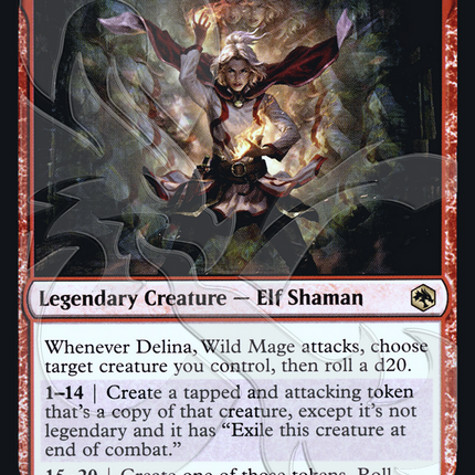 Delina, Wild Mage [Adventures in the Forgotten Realms Promos] Foil