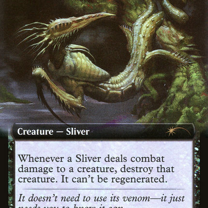 Toxin Sliver (Extended Art) [Secret Lair Drop] Foil