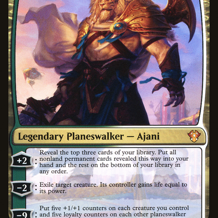 Ajani Unyielding [Commander 2020]