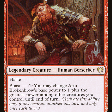 Arni Brokenbrow [Kaldheim Promos]