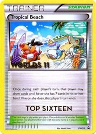 Tropical Beach - BW28 (Worlds 11) [Top 16] - null/null [Black and White Promos]