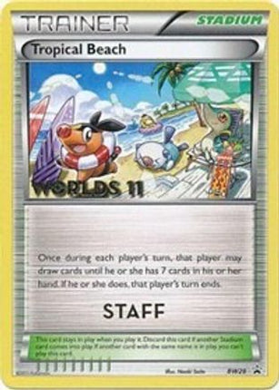 Tropical Beach - BW28 (Worlds 11) [Staff] - null/null [Black and White Promos]