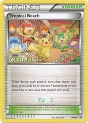 Tropical Beach - BW50 (Worlds 12) [Staff] - null/null [Black and White Promos]