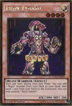 Bujin Yamato (Gold Rare) [PGL2-EN035] 1st Edition