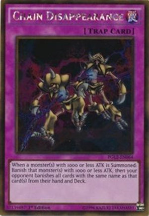 Chain Disappearance (Gold Rare) [PGL2-EN064] 1st Edition