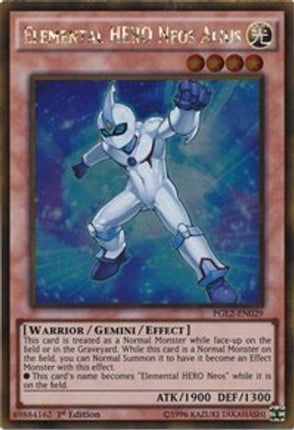 Elemental HERO Neos Alius (Gold Rare) [PGL2-EN029] Unlimited