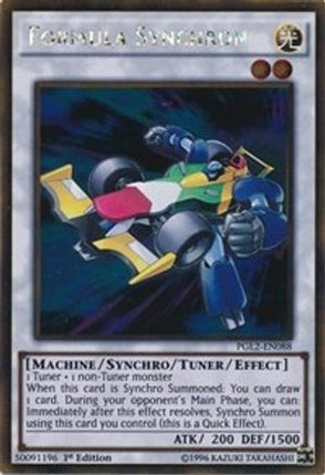 Formula Synchron (Gold Rare) [PGL2-EN088] Unlimited