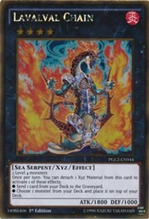 Lavalval Chain (Gold Rare) [PGL2-EN044] 1st Edition