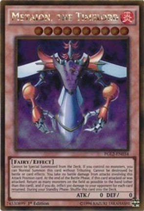 Metaion, the Timelord (Gold Rare) [PGL2-EN034] 1st Edition