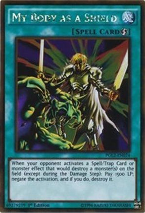 My Body as a Shield (Gold Rare) [PGL2-EN074] 1st Edition