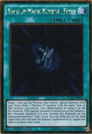 Rank-Up-Magic Numeron Force (Gold Rare) [PGL2-EN059] 1st Edition