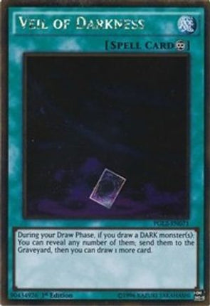 Veil of Darkness (Gold Rare) [PGL2-EN071] 1st Edition