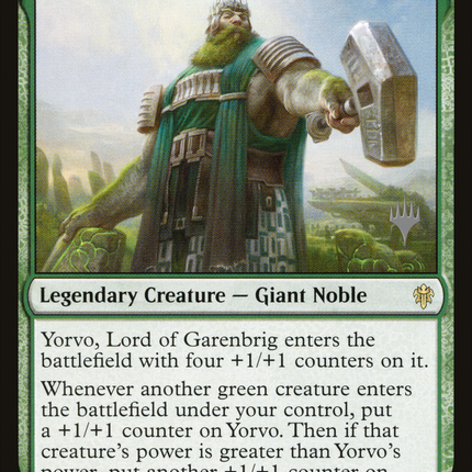 Yorvo, Lord of Garenbrig [Throne of Eldraine Promos]