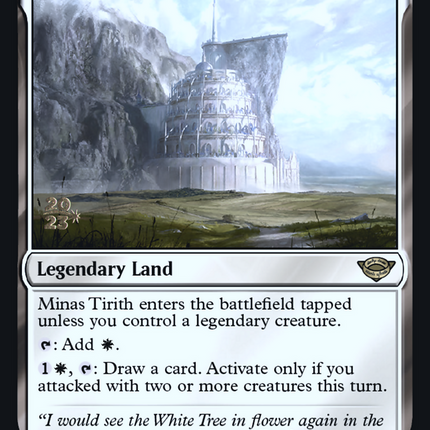 Minas Tirith [Tales of Middle-earth Promos] Prerelease Foil