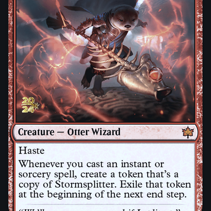 Stormsplitter [Bloomburrow Promos] Prerelease Foil