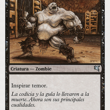 Gluttonous Zombie - Zombie glotón  [Salvat 2005]