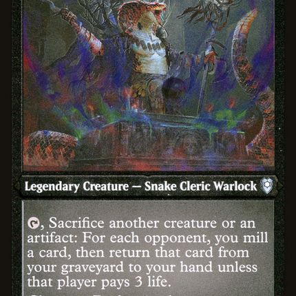 Sivriss, Nightmare Speaker [Commander Legends: Battle for Baldur's Gate] Etched Foil
