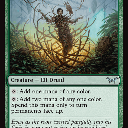 Overgrown Zealot [Duskmourn: House of Horror] Foil