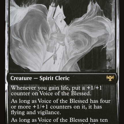 Voice of the Blessed [Innistrad: Double Feature]