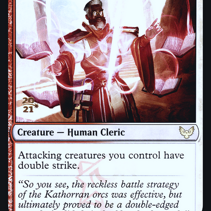 Blade Historian [Strixhaven: School of Mages Promos] Prerelease Foil