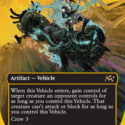 Possession Engine (Borderless) (First-Place Foil) [Aetherdrift] Foil