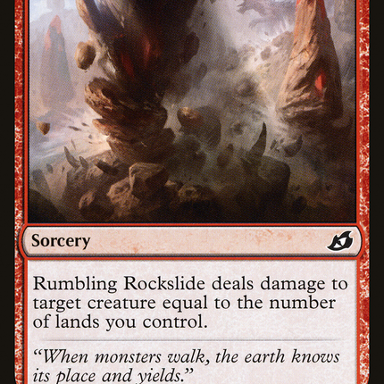 Rumbling Rockslide [Ikoria: Lair of Behemoths]
