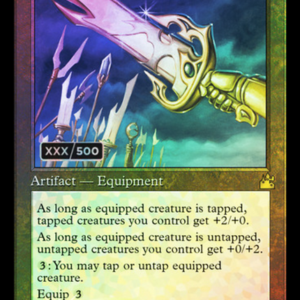 Sword of the Paruns (Retro) [Ravnica Remastered] Serialized Foil