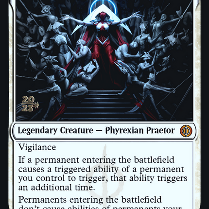Elesh Norn, Mother of Machines [Phyrexia: All Will Be One Promos] Prerelease Foil