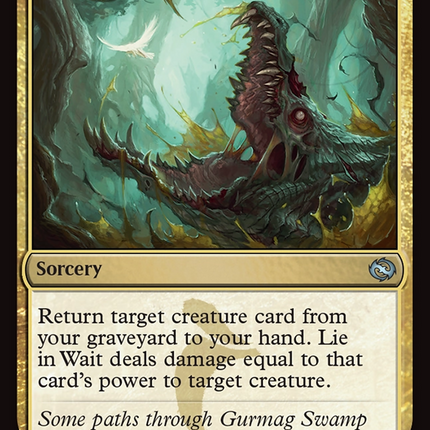 Lie in Wait [Tarkir: Dragonstorm] Foil