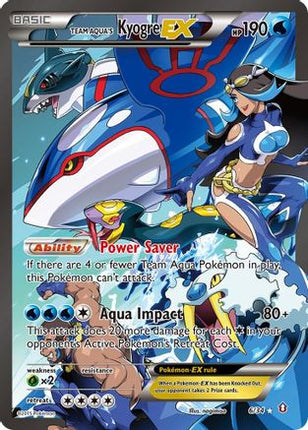 Team Aqua's Kyogre EX - 6/106 [Double Crisis] Holofoil