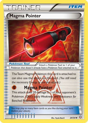 Magma Pointer - 24/106 [Double Crisis] Reverse Holofoil
