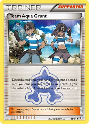 Team Aqua Grunt - 26/106 [Double Crisis]