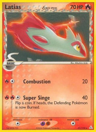 Latias - 21/110 [Deck Exclusives] Holofoil