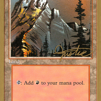 Mountain (MJ373) [Pro Tour Collector Set]