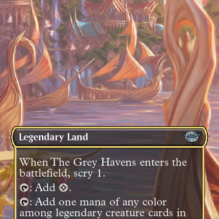 The Grey Havens (Borderless) [The Lord of the Rings: Tales of Middle-earth]