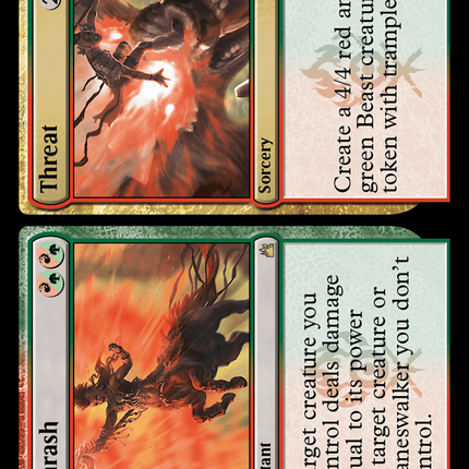 Thrash // Threat [Ravnica Remastered]