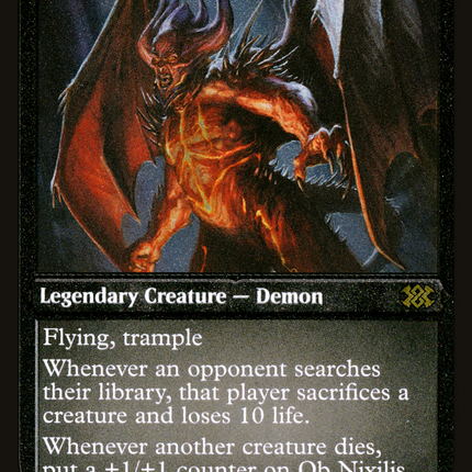 Ob Nixilis, Unshackled [Double Masters 2022] Etched Foil